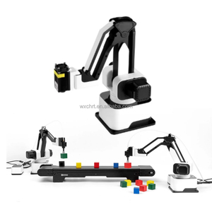 TEPKOBOT STEAM Lab, Brazo Robótico de Escritorio con Certificación CE para la Industria 4.0, 4 Ejes, Compatible con PLC Siemens, Kit de Visión y Transporte - Product Image 1