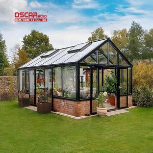 Paneles para Exteriores, Solárium para Villa, Invernadero Cerrado con Estructura de Aleación de Aluminio, Adecuado para Jardín, Patio Trasero, Terraza - Product Image 1