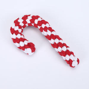 Kangdarpet Pet <b>Christmas</b> Cotton Rope Toys <b>Dogs</b> Gnaw and Grind Their Teeth on Knots Large Medium and Small <b>Dogs</b> Holiday Gift Toys - Product Image 3