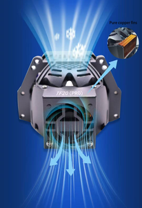 ไฟหน้าเลเซอร์แบบ Bi-LED 3 '', หลอดไฟ LED 75W 7500LM IP67แสงไฮเปอร์โบลอยด์กันน้ำเลนส์เรโทรติดตั้งได้กับรถยนต์ - Product Image 6