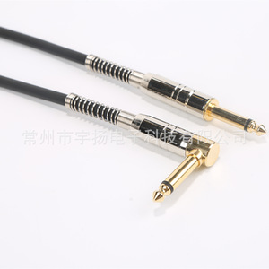 Cables de Audio de 6.35mm TRS Macho-Macho, Blindados con Trenzado y Cubierta de PVC, Cable de Extensión para Bajo e Instrumentos, Alta Fidelidad - Product Image 3