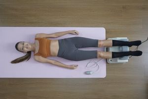 Equipo de gimnasia de alta calidad ABS Shell + PU espuma pie pierna masajeador aplicación corporal columpio ejercitador Chi máquina - Product Image 5