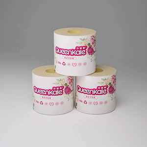 Custom Tissue Paper Factory Biodegradable <b>Toilet</b> Paper Made of Unbleached Bamboo Fiber 100% Chlorine Free Eco-friendly <b>3</b>-<b>ply</b> - Product Image 1