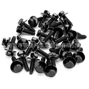 Perno de Cabeza Hexagonal para Guardabarros de Ford, Chevrolet y Cadillac, 11503834, Acero, Fijación Automotriz - Product Image 4