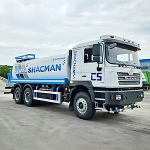 Camión Cisterna de Agua Diésel Shacman 6x4 Nuevo, Camión Cisterna Manual con Aspersor de 10000L-20000L, Camión de Riego a Bajo Precio - Product Image 1