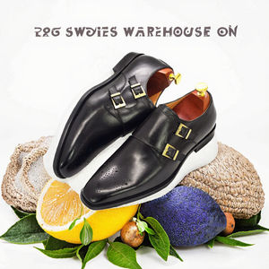 Nouvelle conception – Mocassins Oxford en cuir véritable pour hommes grandes tailles avec boucle, chaussures habillées pour le bureau et la carrière – Vente en gros et dropshipping - Product Image 3