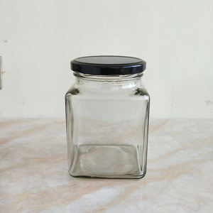 High-White <strong>Glass</strong> Honey <strong>Jar</strong> With Seal - 50ml-730ml Custom Logo Wholesale