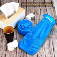 Mini toilette mobile de bonne qualité Mini W. C. Sacs jetables de vomi d'urine pour le mal du matin de mouvement