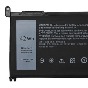 Batterie d'ordinateur portable neuve 42Wh 11.4V WDX0R pour Dell Ins 13 5000 Series 13 5368 5378 5379 2-IN-1 <span class=keywords><strong>Vostro</strong></span> <span class=keywords><strong>3580</strong></span> 3591 Latitude 13 3180 - Product Image 4