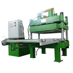 Waste tyre Rubber Mat Press Machine / Recycling Rubber Tiles brick Curing press Machine