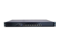 Routeur pare-feu MikroTik Pfsense 1U pour montage en rack, Intel Celeron 4417U double cœur, 10 ports LAN 2.5GbE RJ45, VPN, sécurité réseau, RouterOS 7