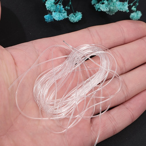Transparent Beaded Crystal Elastic Thread For <b>Bracelet</b> Making Plastic Resin Jewelry <b>String</b> DIY Craft Accessory 240118 - Product Image 4