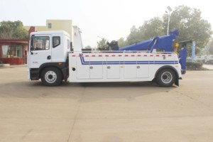 Camion de dépannage combiné remorquage et levage |   Véhicule de sauvetage routier robuste 25T avec structure supérieure 16T - Product Image 2