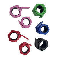 Colliers de verrouillage pour haltères GJZ25025, vente en gros, pinces de musculation, pince magnétique pour haltères, fabriqué en nylon TPE