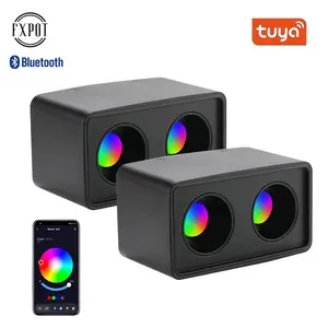 Fxpot Smart Led Light Colorful Tuya Group Control 10 Вт квадратный RGB BT умный светодиодный светильник