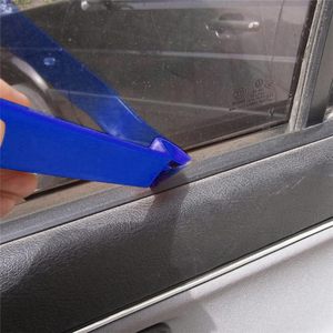 Juego de herramientas para remover paneles de audio de automóviles, 5 piezas, kit de palancas de plástico azules para el tablero y molduras de puertas - Product Image 2