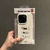 Nouvel arrivage de coque de téléphone portable en cuir motif teckel pour 17 16 15plus 13pro 11 12promax pour 14 15 13 12 11 modèles pull Pro
