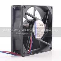 Ventilateur de refroidissement axial 8414 NH à double roulement à billes, grand volume d'air, 5V 12V 48V DC24V 100mA 2.4W EC AC 80X80X25MM 8025