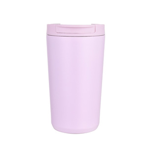 แก้วกาแฟ DF สีขาวนม 380 มล. ดีไซน์สวยงาม ระดับพรีเมียม ผลิตจากสแตนเลส 304 เก็บความร้อน-เย็น แก้วน้ำสุญญากาศ พกพาสะดวก ใช้ในรถยนต์ได้ ขายส่ง - Product Image 2