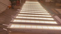 SMD 3030 avec couvercle de lentille led barre de croissance 2380umol/s haut PAR led bouton de lumière de croissance canaux de gradation 650W hydroponique