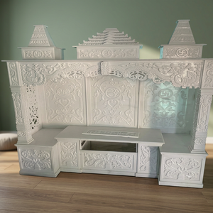 Templo de mármol de súper calidad personalizado a la venta por exportadores indios a precios bajos Templo de mármol - Product Image 3