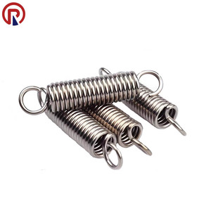 Custom aço inoxidável duplo gancho esticando a primavera 304 fixo esticando a mola longa com pequena abertura puxar a mola - Product Image 1