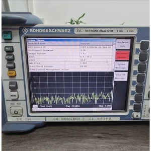 เครื่องวิเคราะห์เครือข่าย RF Rohde and Schwarz Zvl3, 9kHz - 3GHz, 2 พอร์ต - Product Image 4