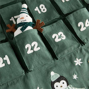 Tenture murale <span class=keywords><strong>de</strong></span> Noë<span class=keywords><strong>l</strong></span> personnalisée <span class=keywords><strong>calendrier</strong></span> <span class=keywords><strong>de</strong></span> <span class=keywords><strong>l</strong></span>'<span class=keywords><strong>avent</strong></span> en tissu réutilisable <span class=keywords><strong>calendrier</strong></span> <span class=keywords><strong>de</strong></span> décoration d'<span class=keywords><strong>animaux</strong></span> des bois en feutre - Product Image 6