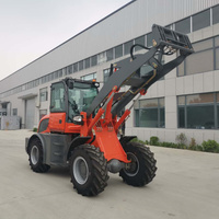 Meilleures ventes de machines ER420 2 tonnes Everun avec moteur EPA4/ EURO5 Mini chargeuse sur pneus compacte à godet frontal