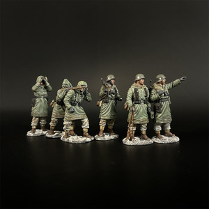 Wholesale Hand-Painted Alloy Napoleon &amp; French Imperial Guard Miniature Set, Napoleonic Wars Historical Diorama Pweter <strong>Soldiers</strong> - Product Image 5