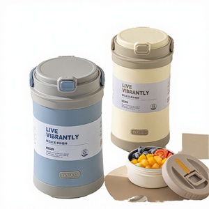 TAFUCO Thermal Food <b>Jar</b> 2.5L Insulated Portable Airtight Fresh-Keeping Lunch Container for Kitchen Fridge Travel Camping - Product Image 3