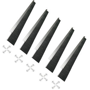 Brosse <span class=keywords><strong>porte</strong></span> balayage PP cheveux alliage d'aluminium balayage joint <span class=keywords><strong>porte</strong></span> coulissante brosse joint facile seuils <span class=keywords><strong>de</strong></span> montage balayage pour remplacement - Product Image 3