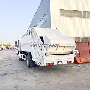 ISUZU 10cbm rác compactor xe tải rhd Xe tải rác nén bin làm sạch xe tải để bán - Product Image 6