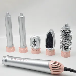 5 In 1 Haarstyler Droger Een Stap Hoge Snelheid Föhn Professionele Stijltang Krultang Styling Tools Heteluchtborstel