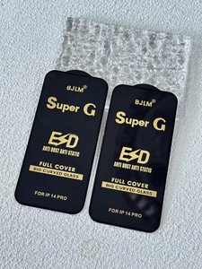 Prix d'usine Super <span class=keywords><strong>G</strong></span> ESD Protection d'écran en verre trempé antistatique pour téléphone portable pour iphone 16 Pro 15 14 Pro Max 13 12 11 X Xr - Product Image 4