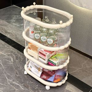 Chariot de rangement multi-niveaux portable et amovible pour salon, salle de bain, toilettes, usage domestique - Product Image 1