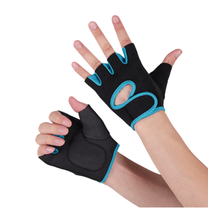 Guantes Deportivos Unisex para Gimnasio, Entrenamiento, Levantamiento de Pesas, Transpirables, de Neopreno, Medios Dedos - Product Image 1