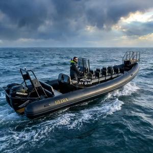 Hedia CE 29 pieds 32 pieds Rhib rigide 860 960 Bateau à coque en aluminium à grande vitesse Rib 960 pour le tourisme maritime - Product Image 1