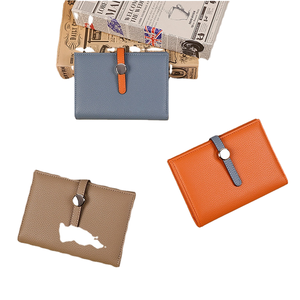 Cartera de Moda 2026, Simple y Portátil, de Cuero PU y Poliéster, para Mujer, de Gran Capacidad, para Pasaporte, Tarjetas y Monedas - Product Image 2