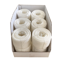 Cordon en polypropylène PE torsadé à 3 brins haute résistance, corde en nylon PP PE pour l'emballage et la pêche