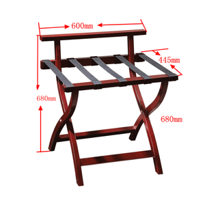 Soporte de Madera Maciza para Equipaje a Precio Económico, Plegable, para Almacenamiento de Maletas, para <span class=keywords><strong>Muebles</strong></span> de Hotel - Product Image 3
