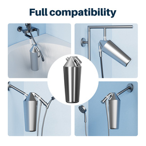 Filtro de <span class=keywords><strong>Ducha</strong></span> de Carbón Activado Eléctrico de 12 Etapas Personalizable, Eliminador de Cloro Doméstico, Filtración de <span class=keywords><strong>Ducha</strong></span> - Product Image 5