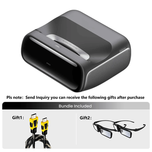 Proiettore JMGO O3 Ultra 4K ad Alta Luminosità 4000 ISO, TV Laser UST a Triplo Laser, Home Theater 3D, 4G+128G, Android 11, WiFi <span class=keywords><strong>6</strong></span>, Portatile - Product Image 6