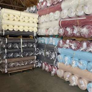 Tissu gaufré à prix d'usine, tissu brossé, microfibre pour taie d'oreiller plate ajustée, tissu teint en blanc - Product Image 4