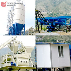 Meistverkaufte <span class=keywords><strong>HZS35</strong></span> Mini-Betonmischanlage Mini-Produktionslinie mit Pumpe Motor Getriebe SPS für Produktionsanlagen - Product Image 5