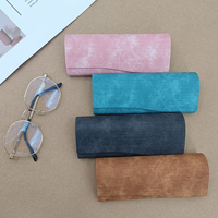 Nouveau Portable hommes et femmes minimaliste myopie lunettes étui à lunettes à la main tissu à motifs lunettes de lecture boîte de rangement