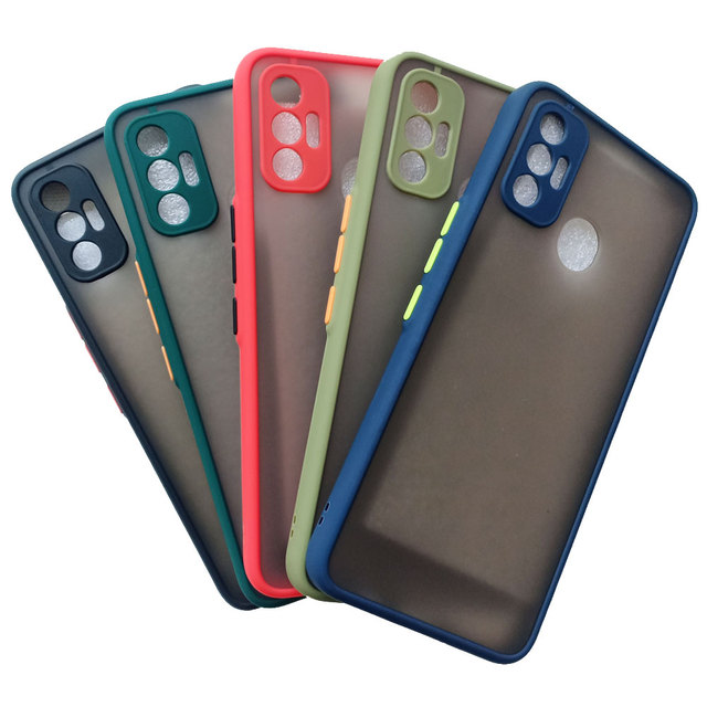 Frosted Matte Cover Shockproof Phone Case for Tecno SPARK 6 GO GO 2020 2022 2023 7P 7 6 Air 7 Pro 8C