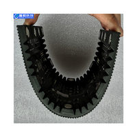 Panneau vidéo flexible LED Pushunled de haute qualité, pas de pixel de 1,538 mm, luminosité de 600 cd/m² pour affichage circulaire intérieur