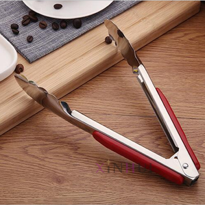 Hot Sale Multi-function Stainless Steel Bread Ice Food &amp; <strong>BBQ</strong> <strong>Tongs</strong> with Silicone Hand Grip-Premium Kitchen Tools - Product Image 3