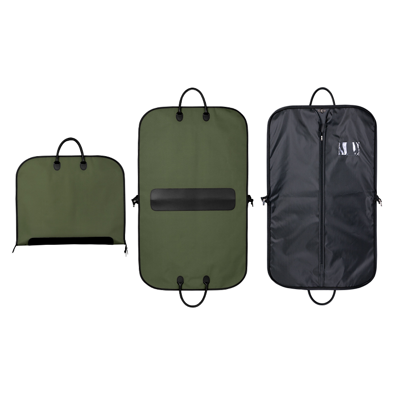 Asas de cuero resistentes y fuertes, equipaje de viaje, traje, vestido, bolsa de ropa, fundas de ropa para trajes de hombre